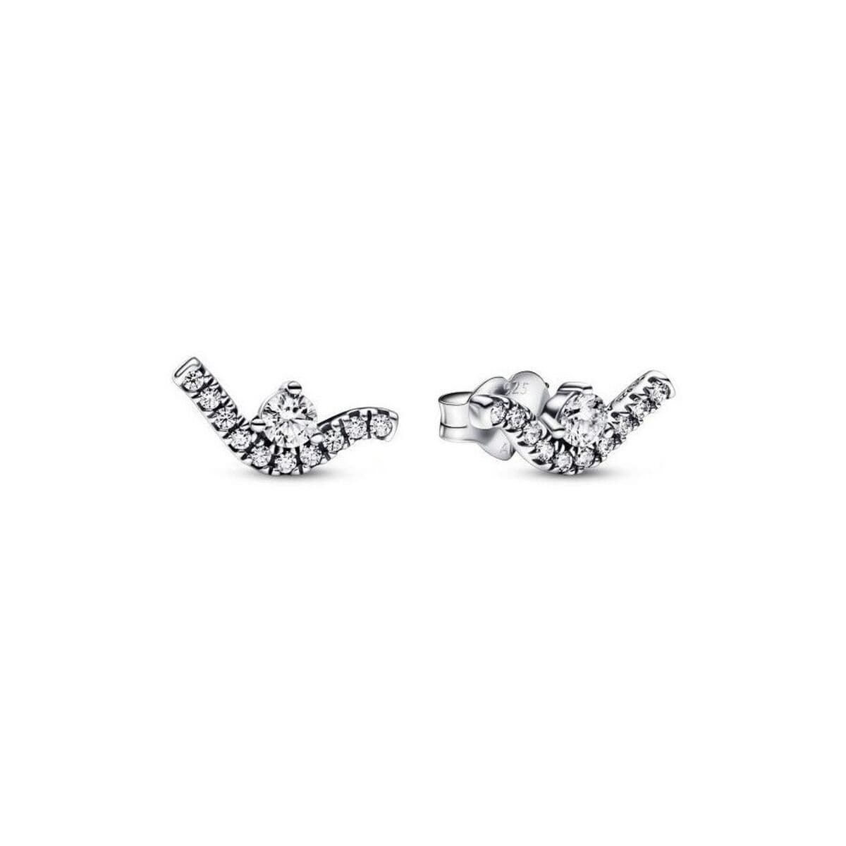 Orecchini Pandora SPARKLING WAVE argento 925