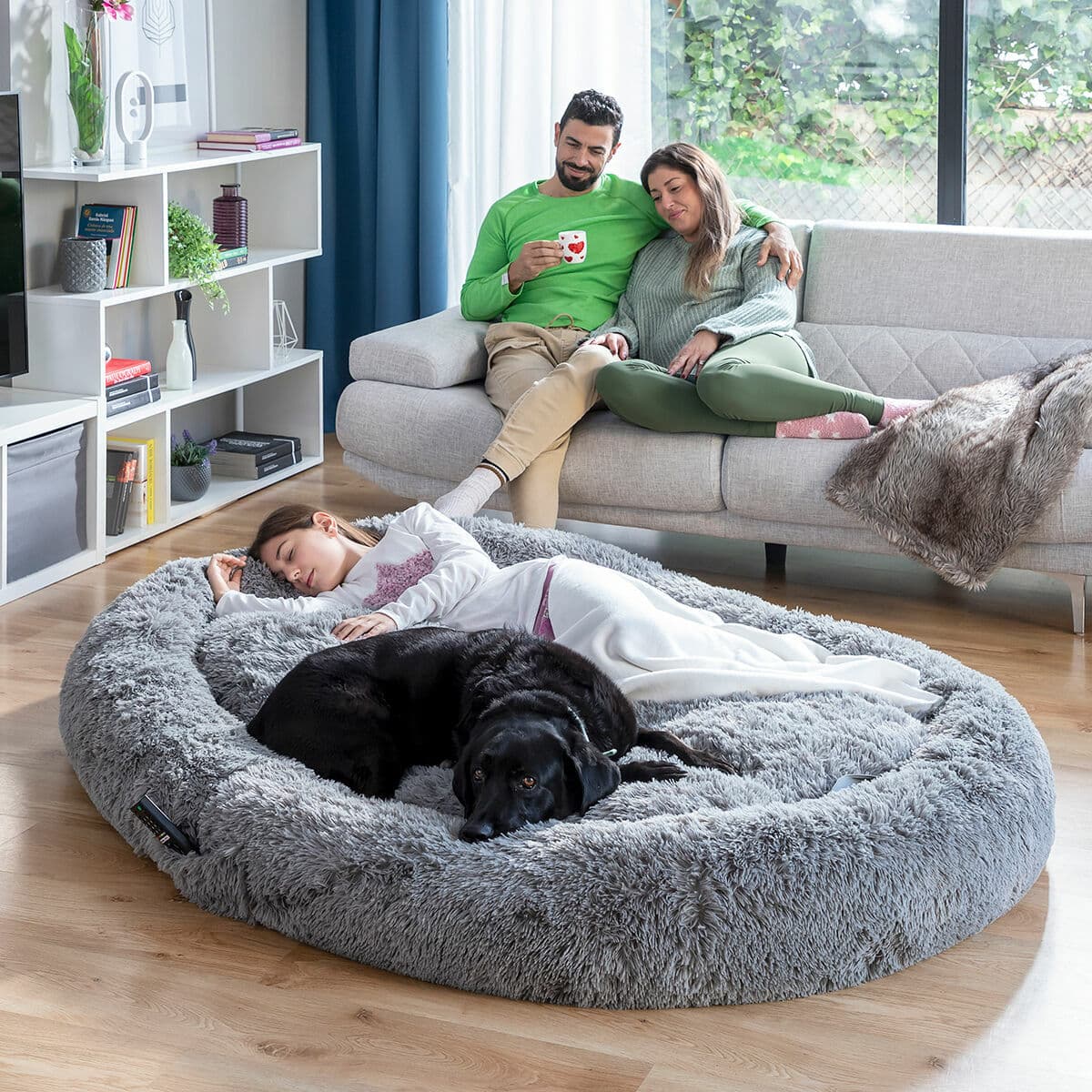 Letto per cani XXL InnovaGoods Grigio