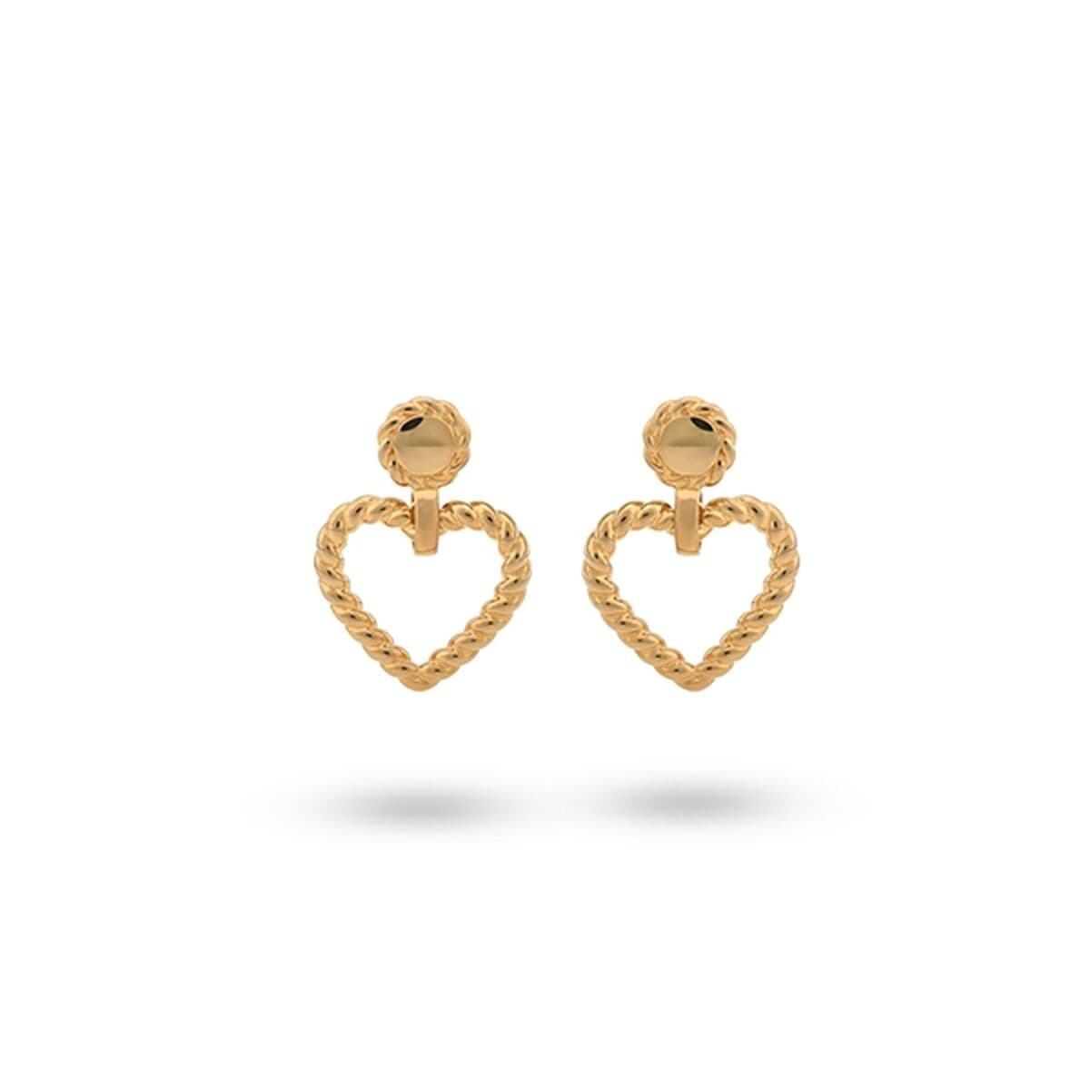 Ladies' Earrings 24KAE 42405Y Golden