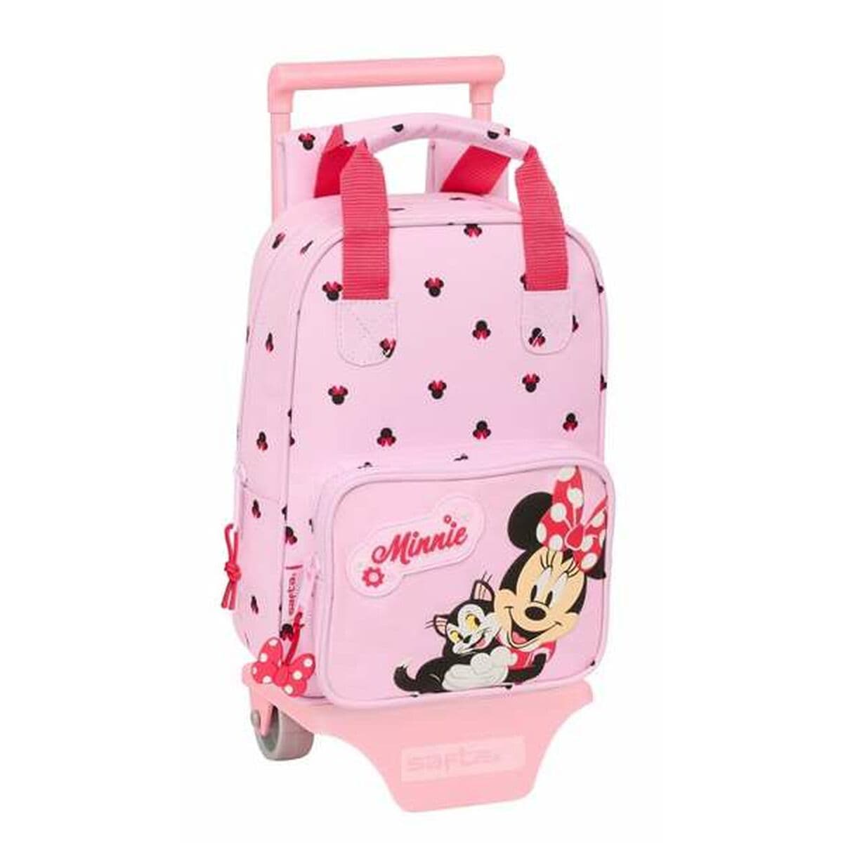 Zaino scolastico con ruote Minnie Mouse 20 x 28 x 8 cm