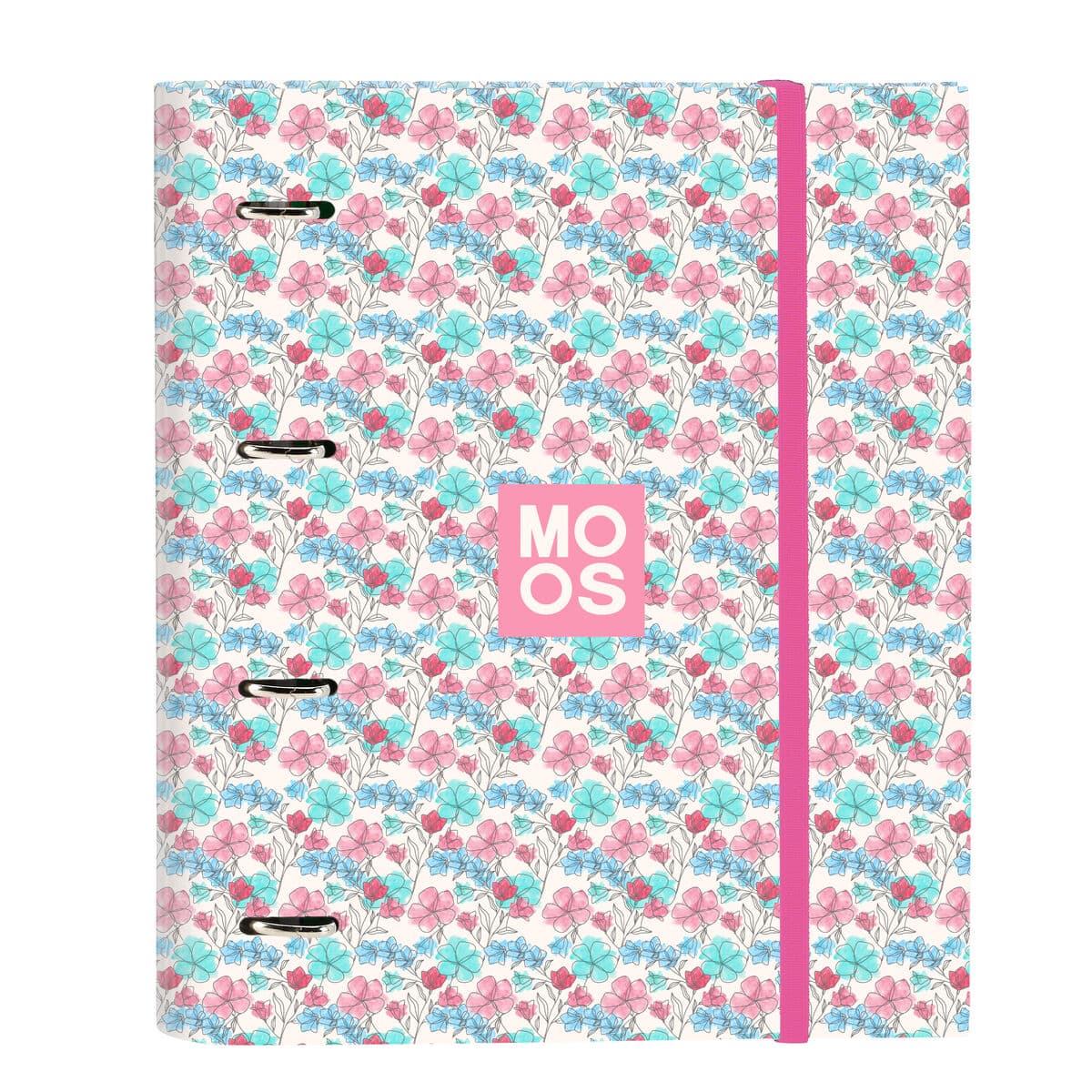 Raccoglitore Moos Flores multicolore 27 x 32 x 3,5 cm