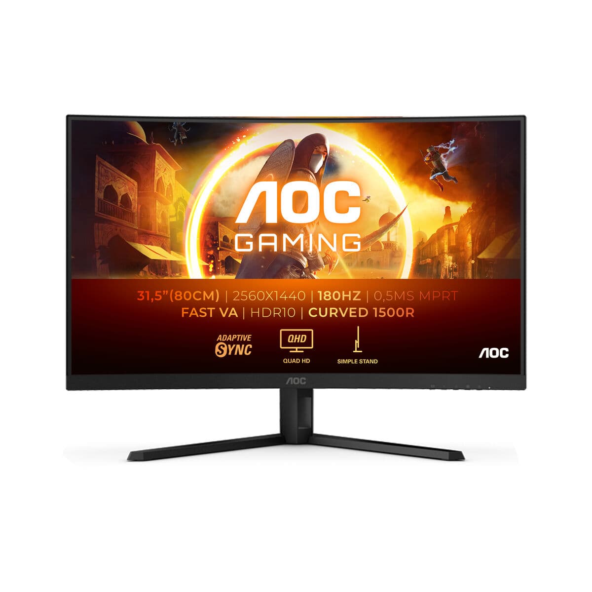 Monitor gaming AOC Quad HD 32"