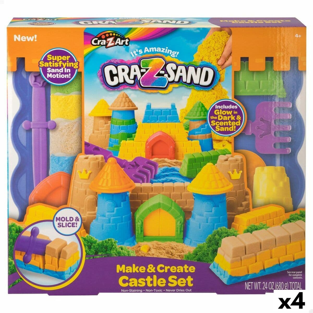 Set creativo Cra-Z-Art Cra-Z-Sand castello