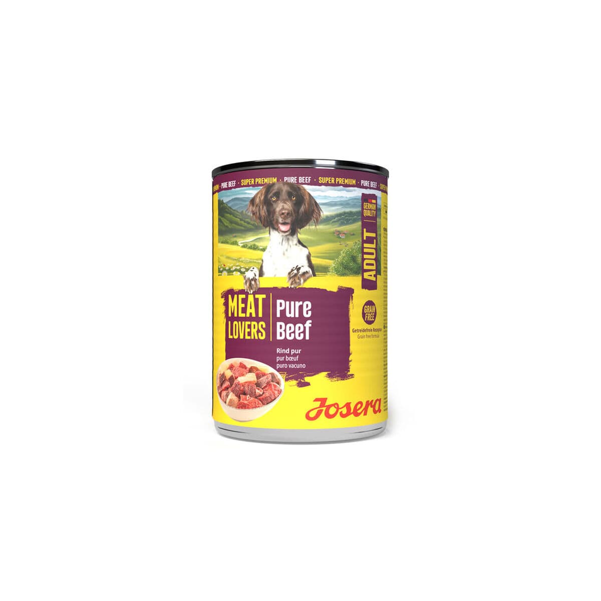 Wet food Josera Adult Pure Veal 400 g