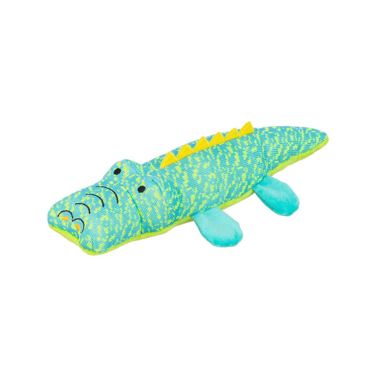 Soft toy for dogs Trixie Turquoise Crocodile 33 cm Plush