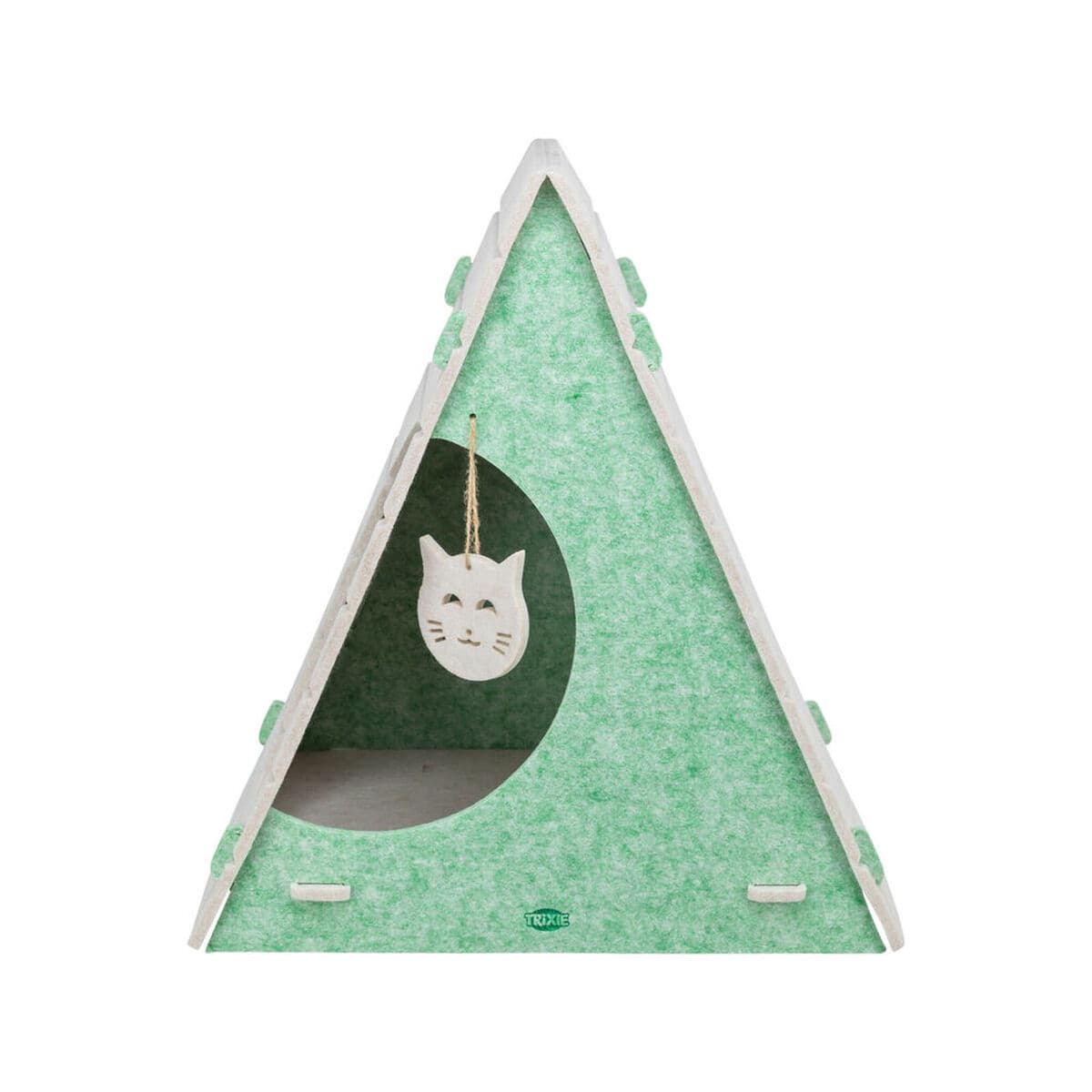Cat cave Trixie Lucy Green Sand 46 x 50 x 38 cm Tipi