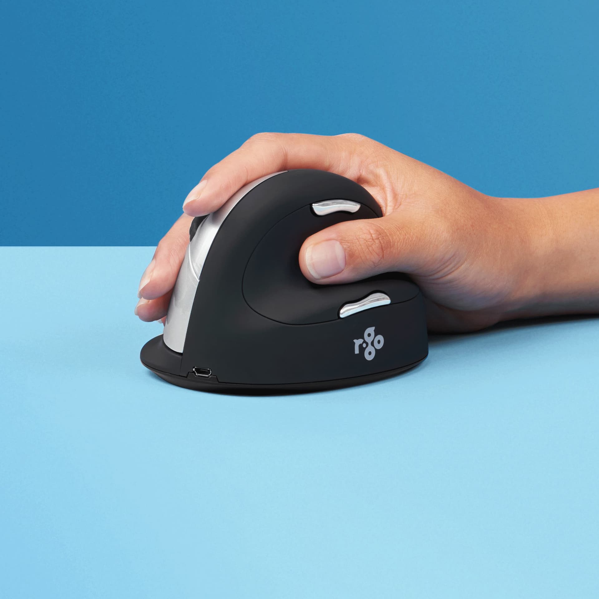 R-Go Tools HE Break Mouse Ergonomico Destrorso Wireless