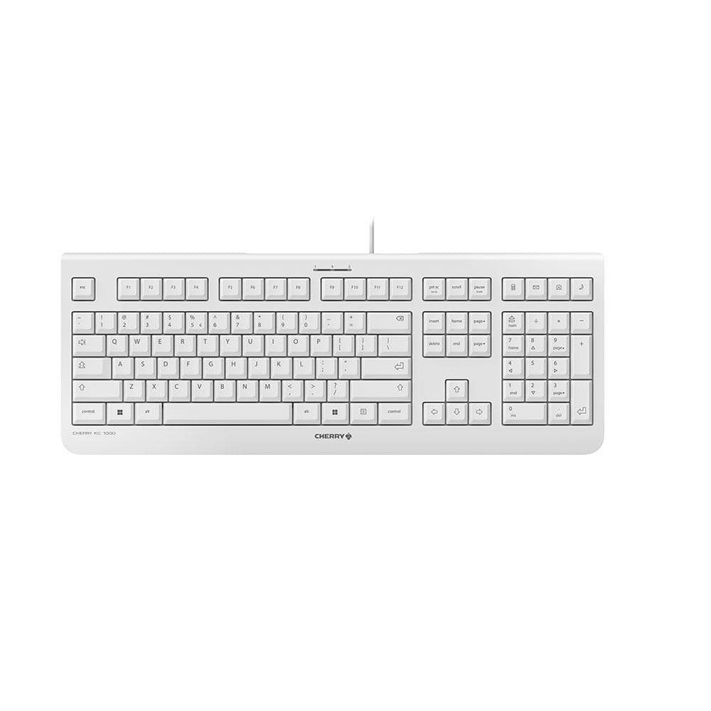 CHERRY KC 1000 Universal USB Tastatur QWERTY Grau