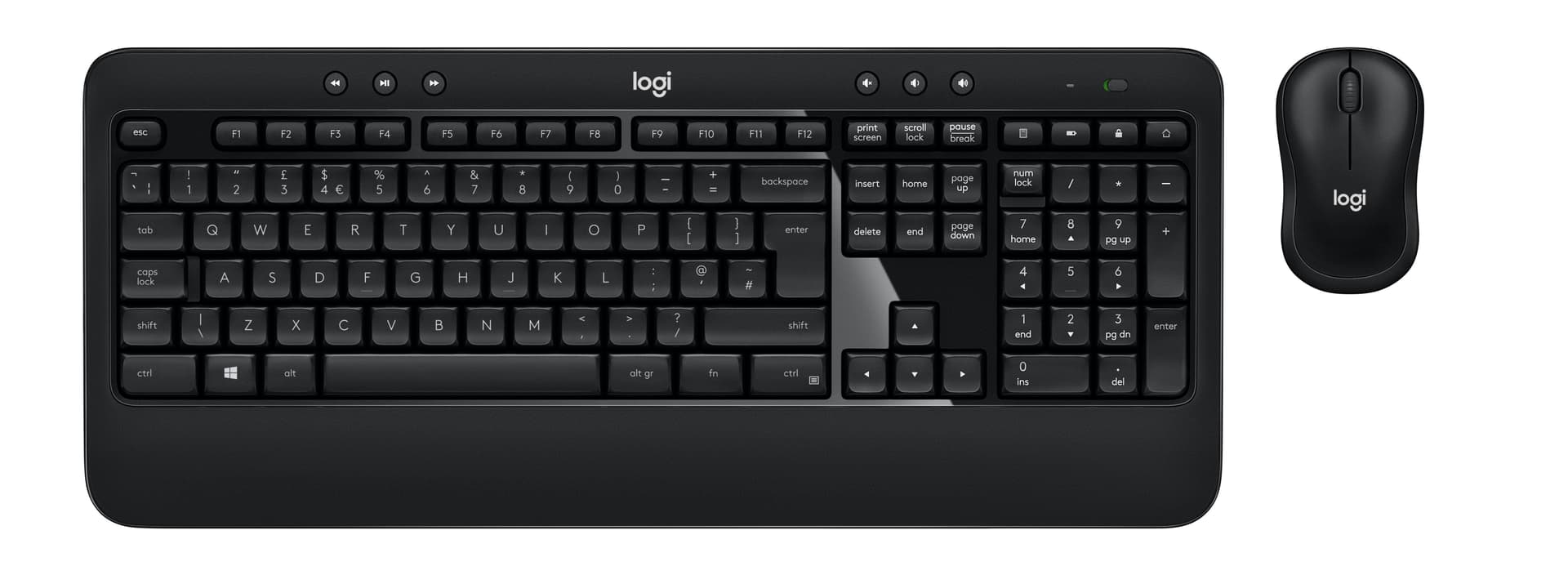Logitech Advanced Combo Wireless Keyboard and Mouse