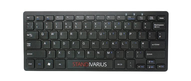 Standivarius Piano II USB - Black QWERTY Keyboard