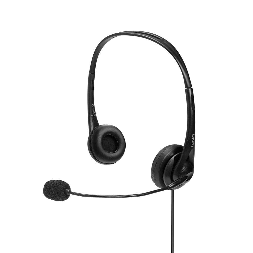 Lindy 42870 Cuffia USB-A con Microfono