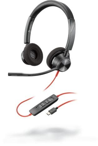 HP Poly Blackwire 3320 Cuffie USB-C