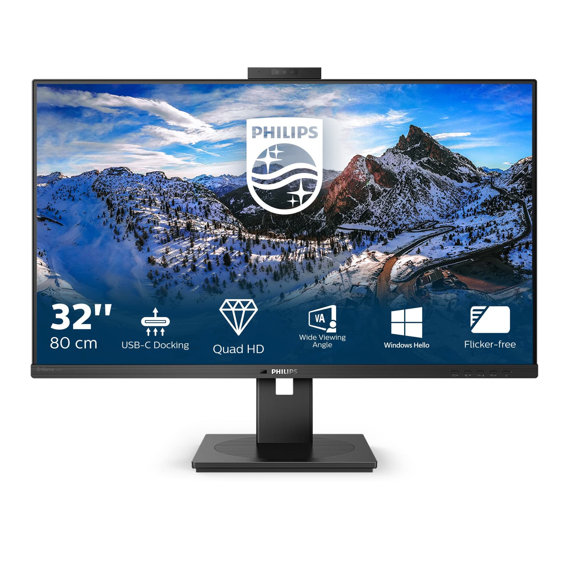 Philips Brilliance P Line 326P1H Monitor 32'' QHD