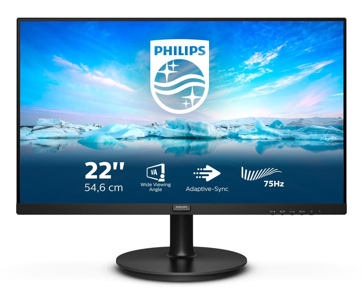 Philips V-Line 222V8LA Monitor 22" Full HD