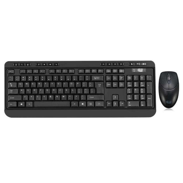 Adesso WKB-1320CB-UK Tastiera e Mouse Wireless