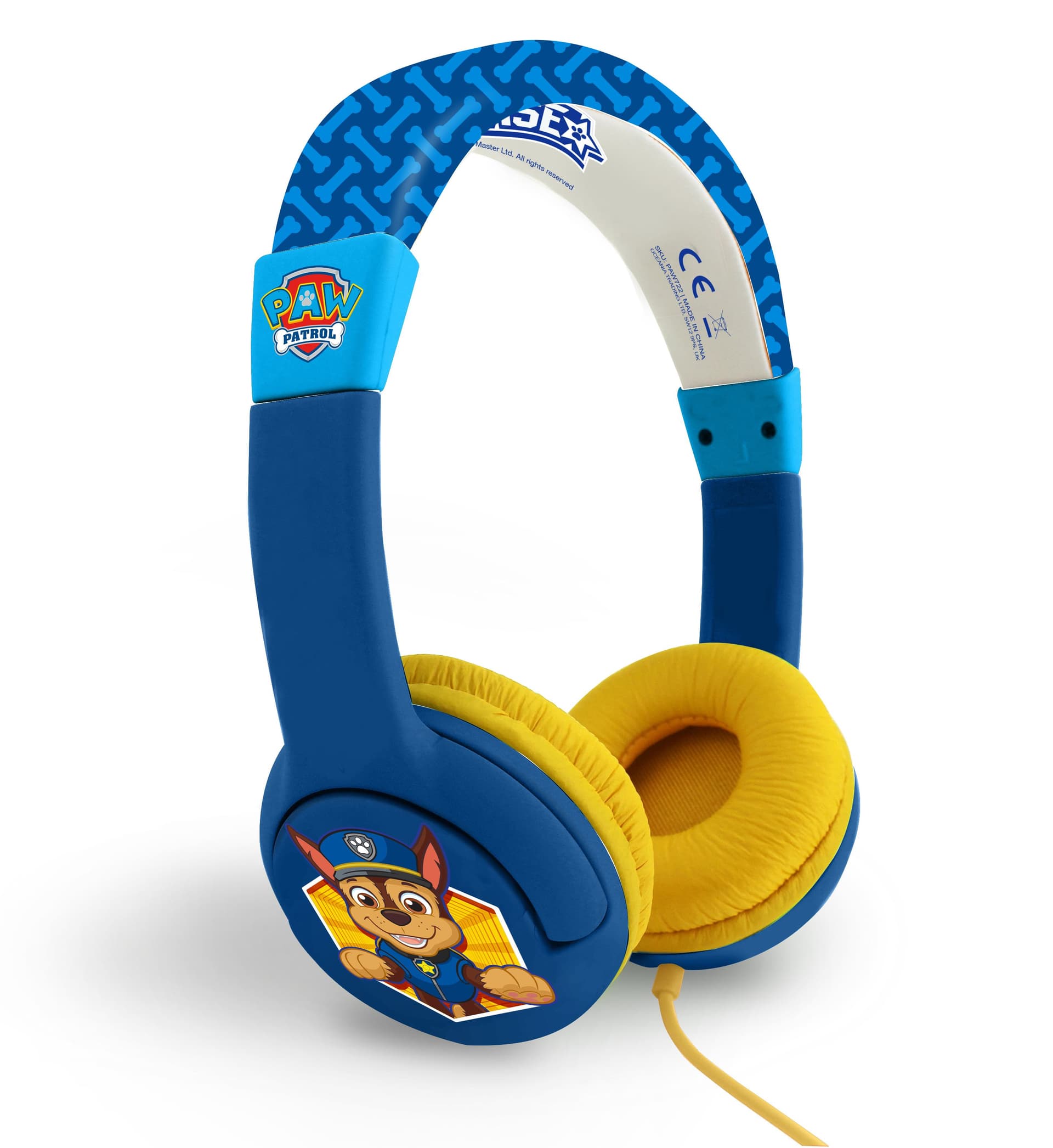 OTL Technologies PAW Patrol Chase Kinder On-Ear Kopfhörer Blau
