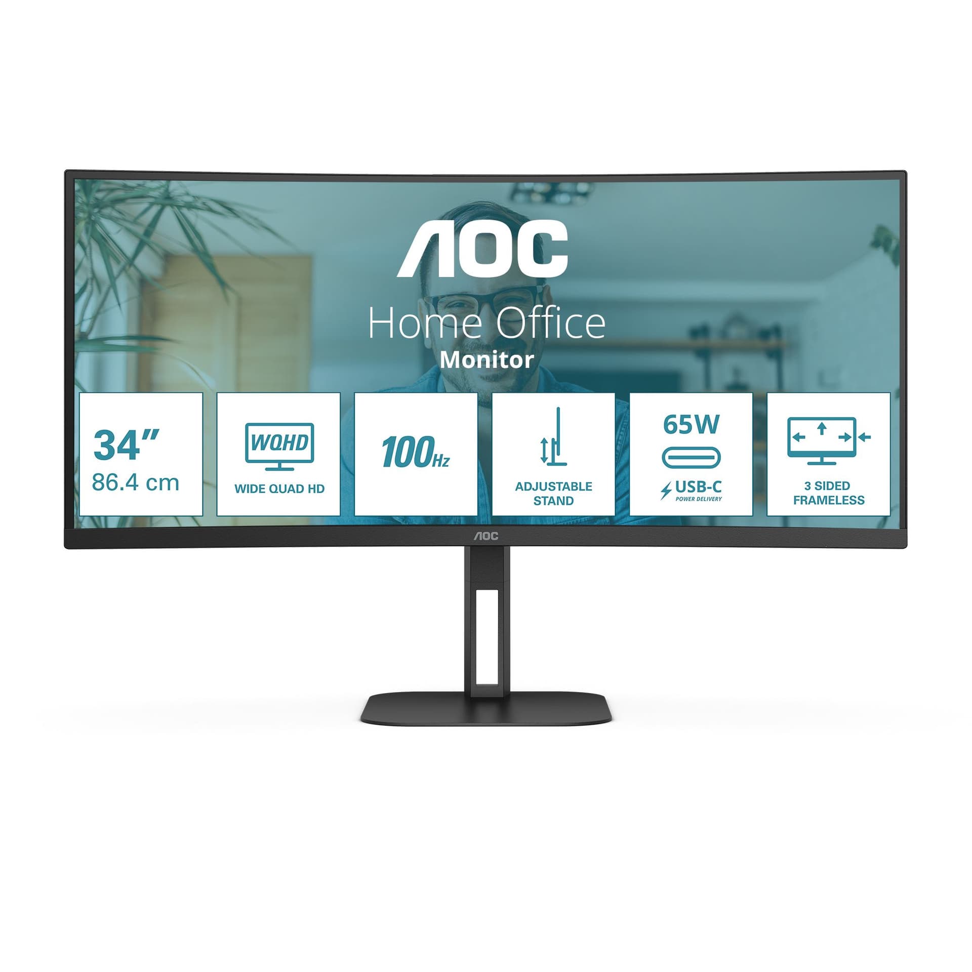 AOC V5 CU34V5C/BK