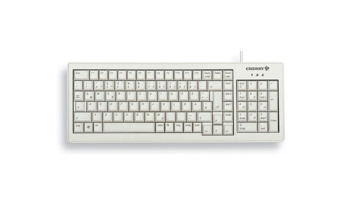 Cherry XS G84-5200LCMCH-0 Tastiera Compatta USB Svizzera Grigio