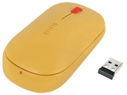 Leitz Cosy Wireless Maus Ambidextrous Warm Yellow