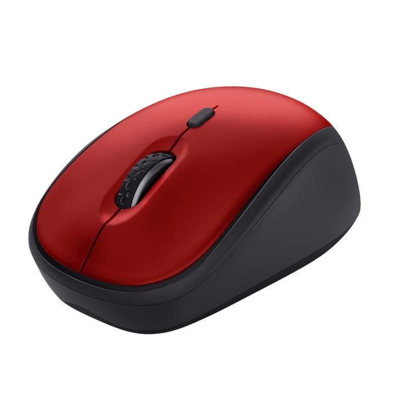 Trust Yvi+ Mouse Wireless Rosso