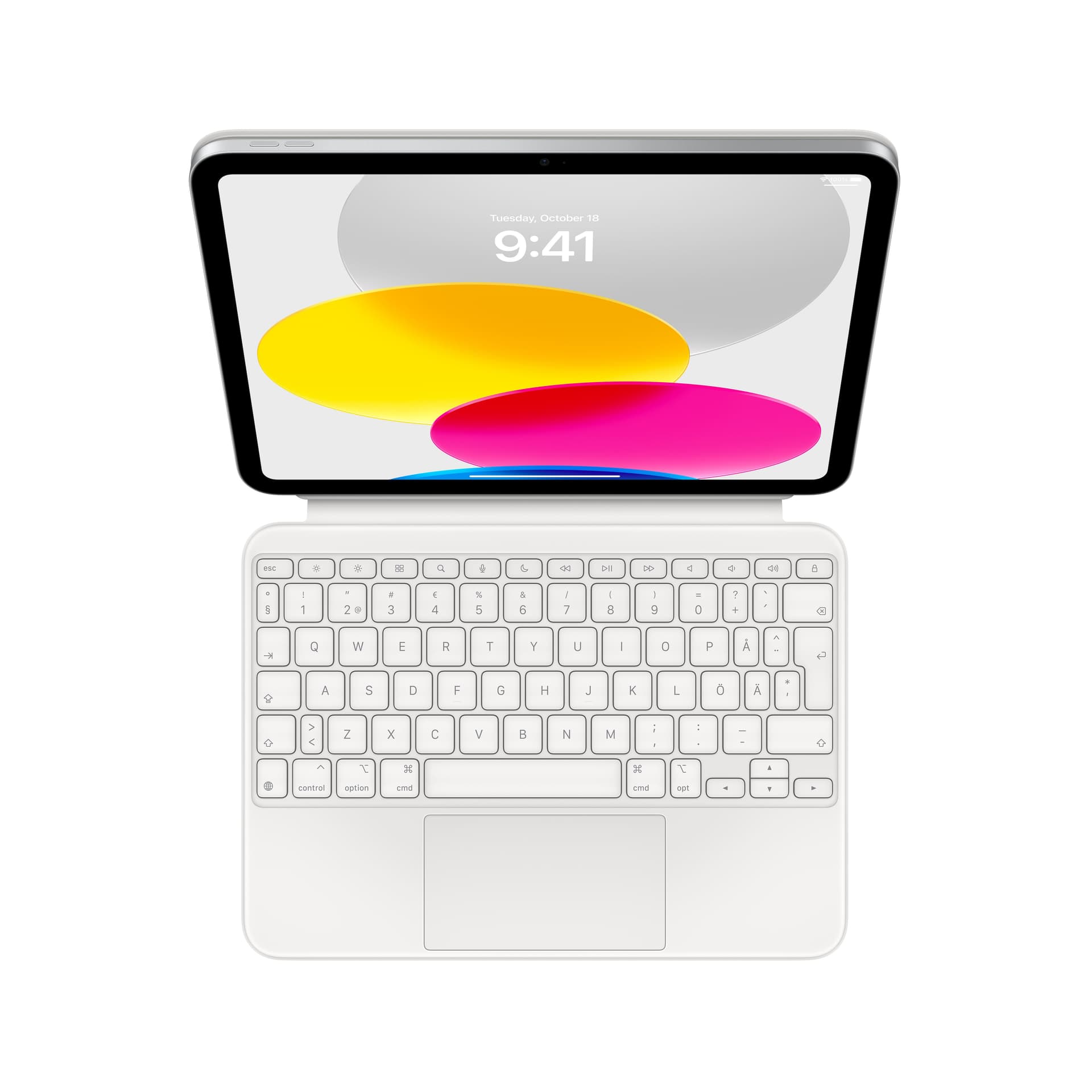 Apple Magic Keyboard Folio Per iPad [decima Generazione] - Svedese (apple Magic Keyboard Folio - Tastatur)