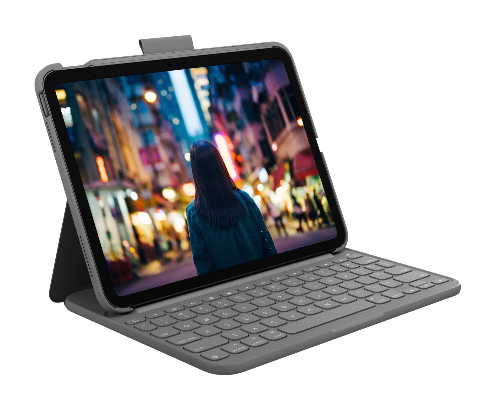 Logitech Slim Folio (slim Folio for IPAD [10th Gen] - GREY - CH - Central)
