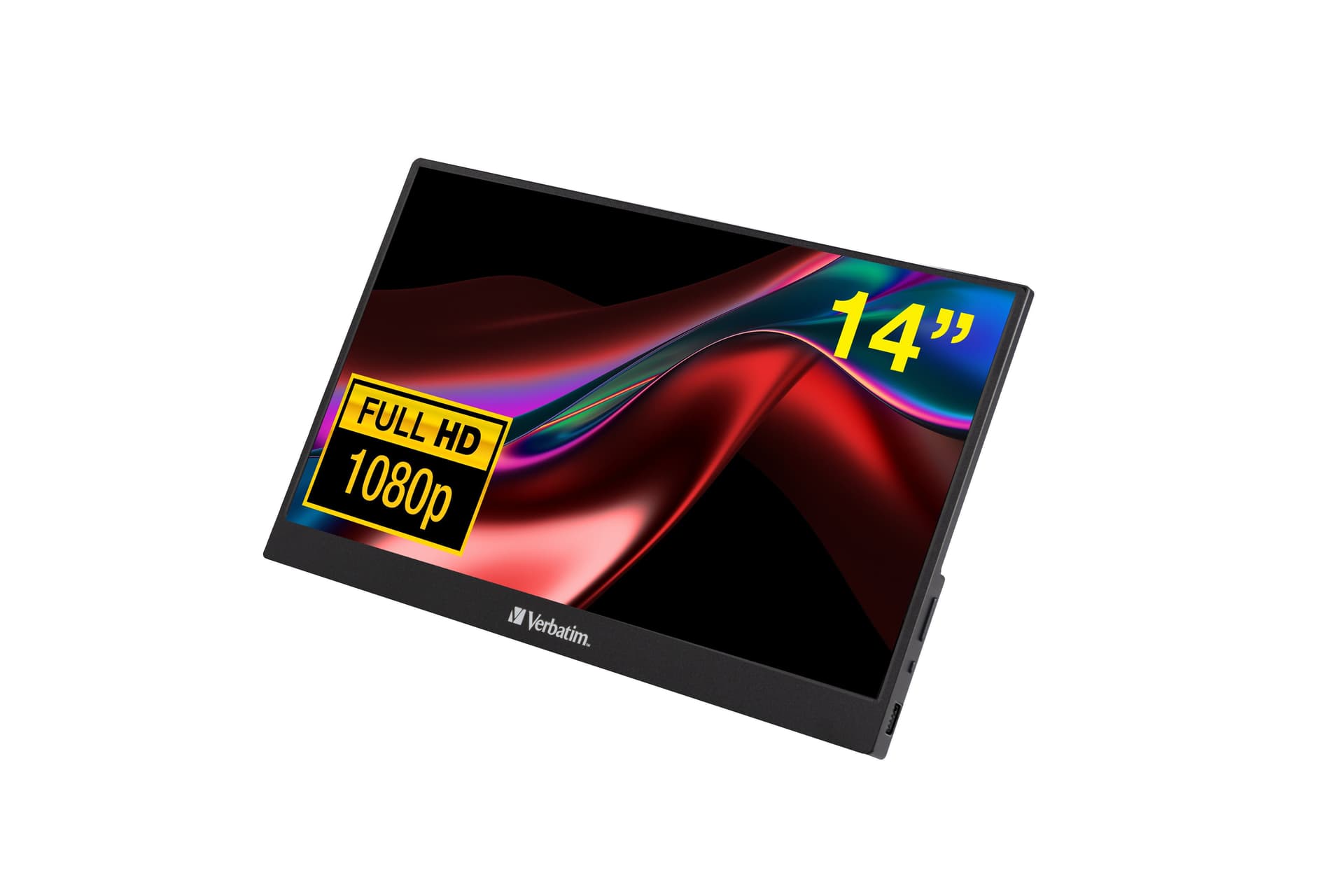 Verbatim 49590 Monitor PC 35,6 Cm [14] 1920 X 1080 Pixel Full HD LCD Nero (verbatim Pm-14 Full HD Portable Monitor)