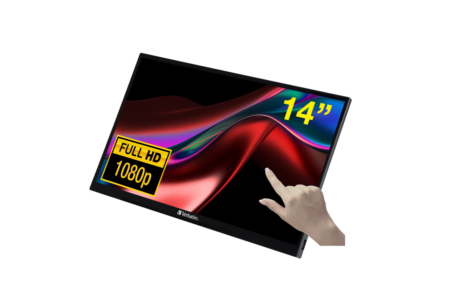 Verbatim PMT-14 Portable Touchscreen Monitor