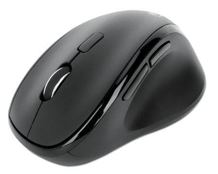 Manhattan 190237 Mouse Ergonomico Wireless