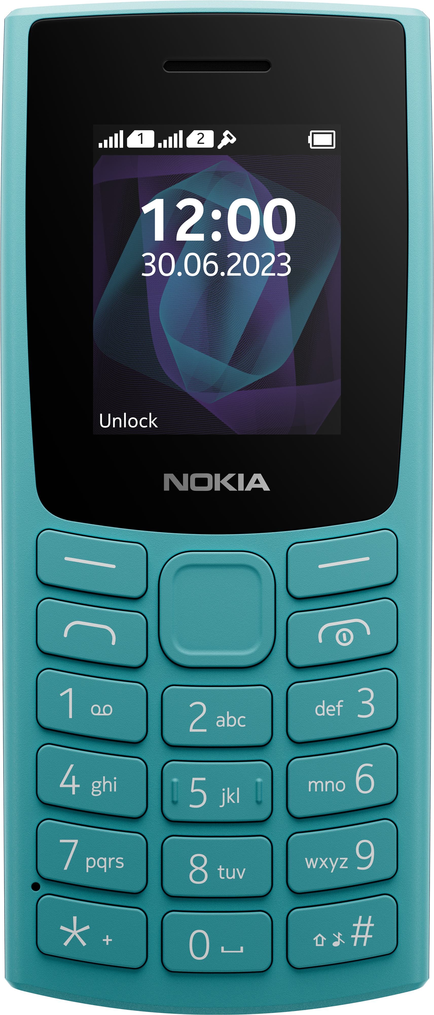 Nokia 105 4,57 Cm [1.8] 78,7 G Ciano Telefono Cellulare Basico (nokia 105 Ta- 1557 DS Cyan)