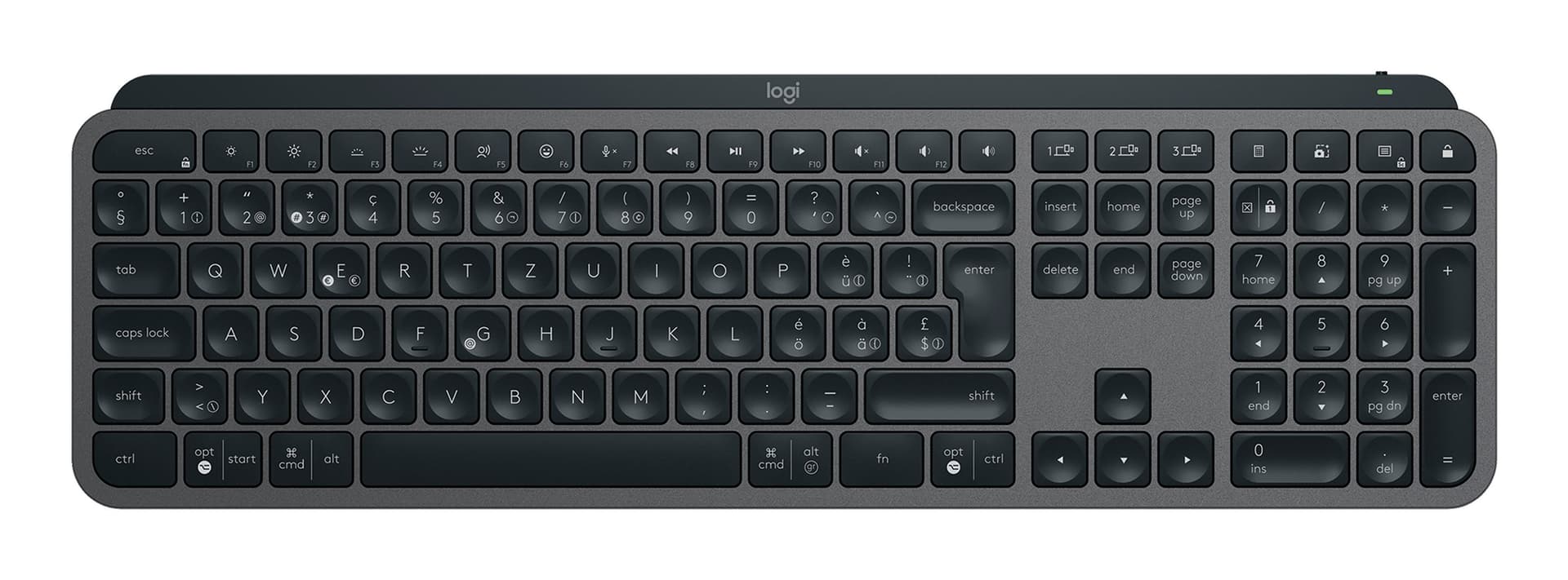 Logitech MX Keys S Graphit