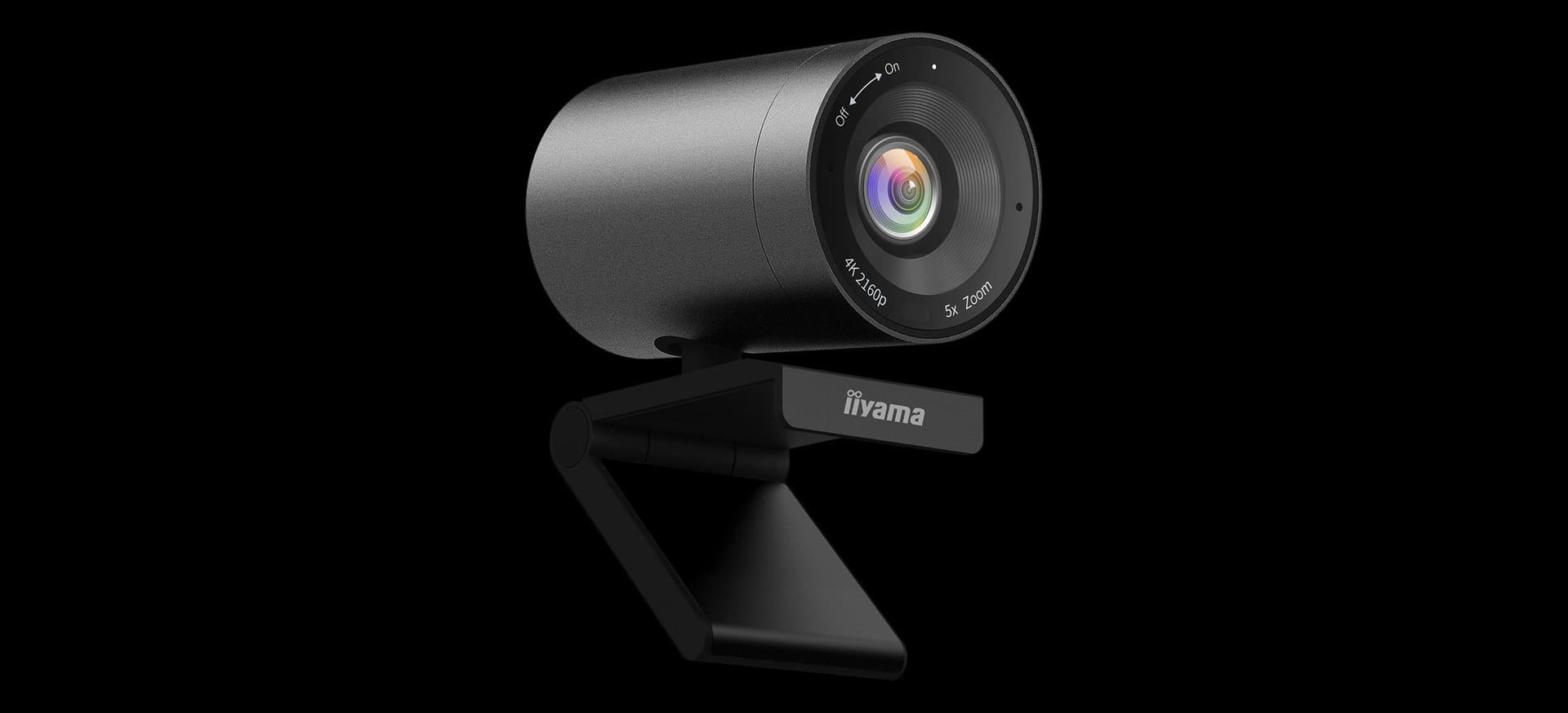 Iiyama Uc-cam10pro-1 Webcam 8,46 MP 2160 X 1080 Pixel Usb-c Nero (iiyama Uc-cam10pro-1 - Webcam - Inclinazione - Colore - 8,46 MP - Audio - Usb-c)