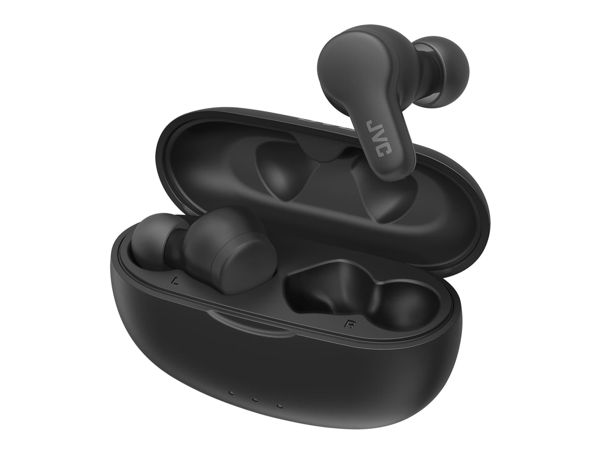 JVC Ha-a7t2 Auricolare True Wireless Stereo [tws] In-ear Musica E Chiamate Micro-usb Bluetooth Nero (ha-a7t2-b-u Gumy True Wireless Earphon)