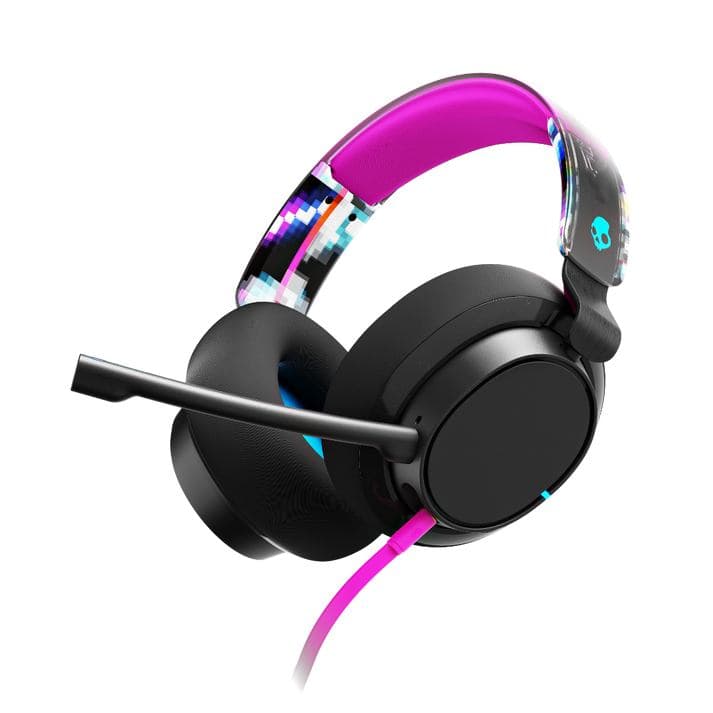 Skullcandy Slyr Pro Auricolare Cablato a Padiglione Gaming Nero, Viola (skullcandy - Slyr Pro Multi Platform -)