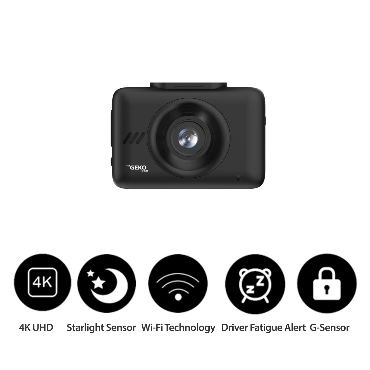 Orbit 535 4K Dashcam - W/32gbw/wifi APP GPS G-sensor SO