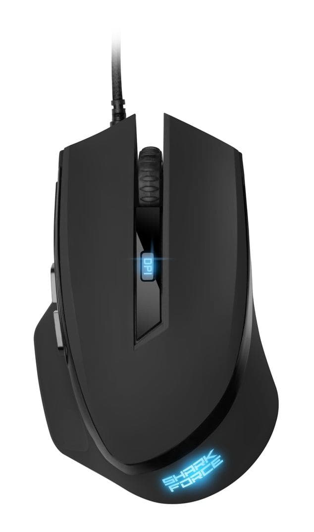 Sharkoon Shark Force II Mouse Gaming Mano Destra USB Tipo a Ottico 4200 DPI (sharkoon Shark Force II - Mus - USB -)