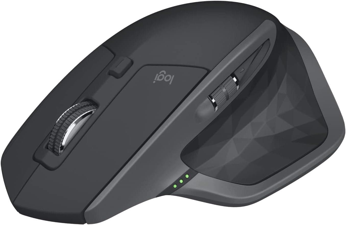 MX MASTER 2S WRLS MOUSE - GRAPHITE - Bluetooth only [no - Unifying included] - Warranty: 12M