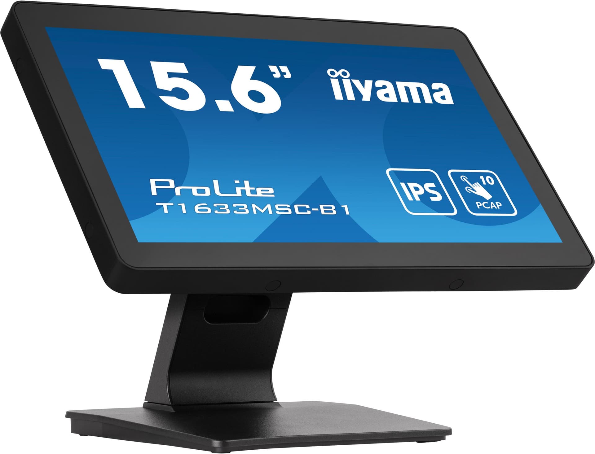iiyama ProLite T1633MSC-B1 Monitor PC 39,6 cm [15.6] 1920 x 1080 Pixel Full HD LCD Touch screen Nero (iiyama ProLite T1633MSC-B1 computer monitor 15.6')
