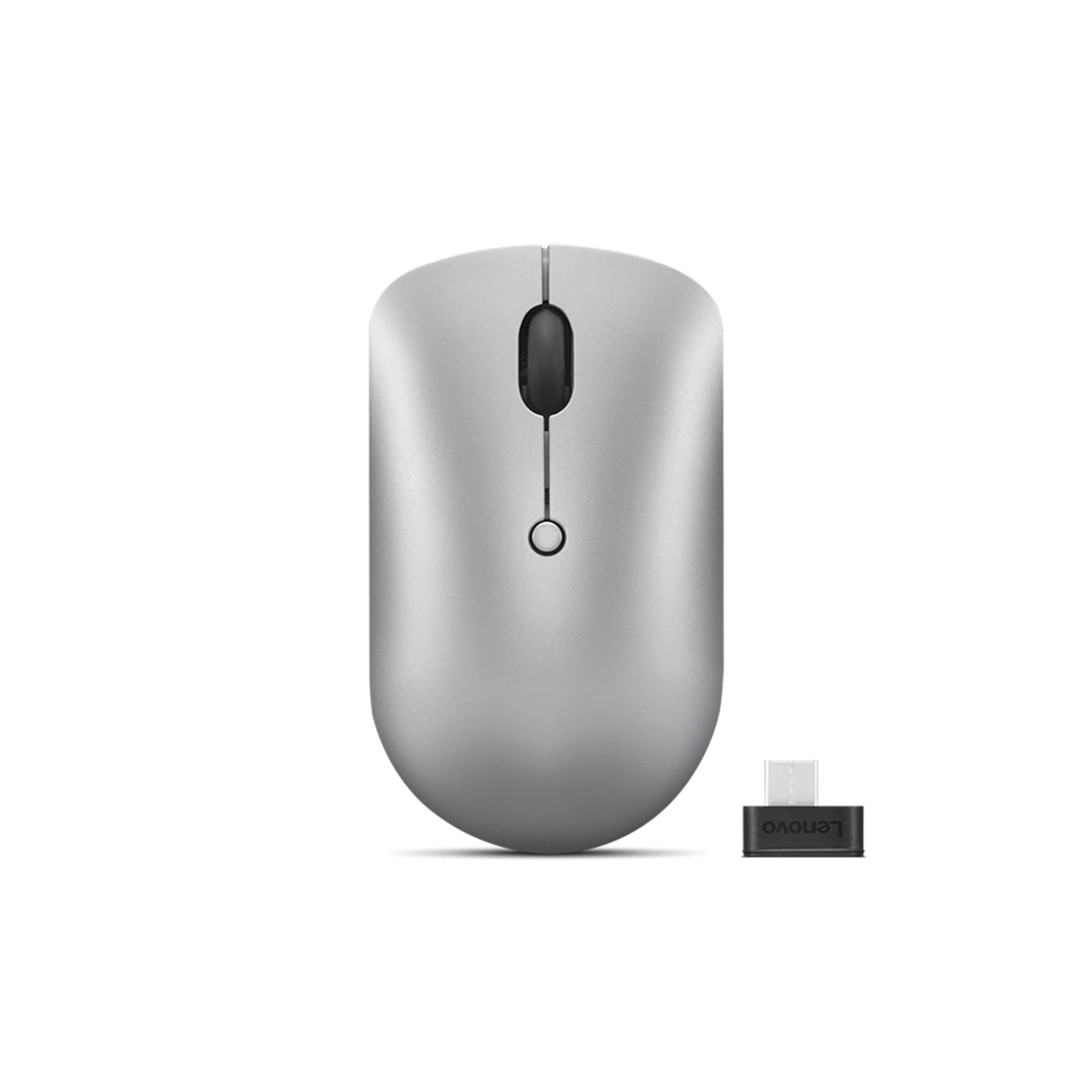 Lenovo Mouse wireless USB‑C 540 compatto [Grigio Cloud] (540 Mouse Ambidextrous Rf - Wireless Optical 2400 Dpi - Warranty: 12M)
