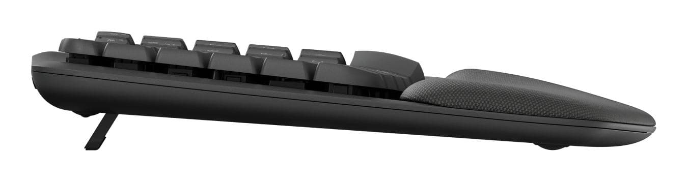 Logitech 920-012332 tastiera Ufficio RF senza fili + Bluetooth QWERTY Nordic Grafite (Logitech Wave Keys for Business - tast)