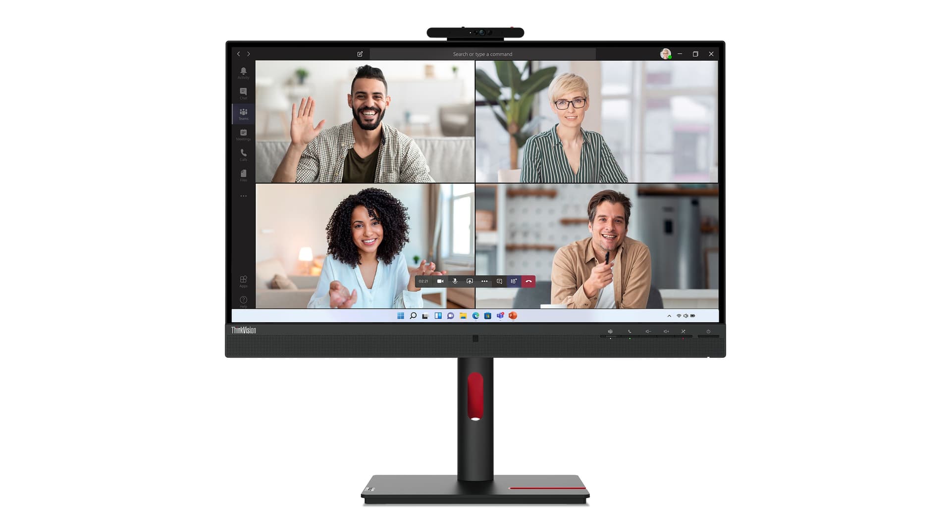 Lenovo ThinkVision T27hv-30 Monitor PC 68,6 cm [27] 2560 x 1440 Pixel Quad HD LED Nero (Thinkvision T27Hv-30 68.6 Cm - [27] 2560 X 1440 Pixels Quad - Hd Led Black - Warranty: 12M)