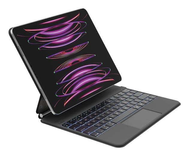 Belkin BBZ003UK-V1 custodia per tablet 32,8 cm [12.9] Cover Nero (MAGNETIC KEYBOARD FOLIO FOR - 12.9IN IPAD PRO ENGLISH) - Versione UK