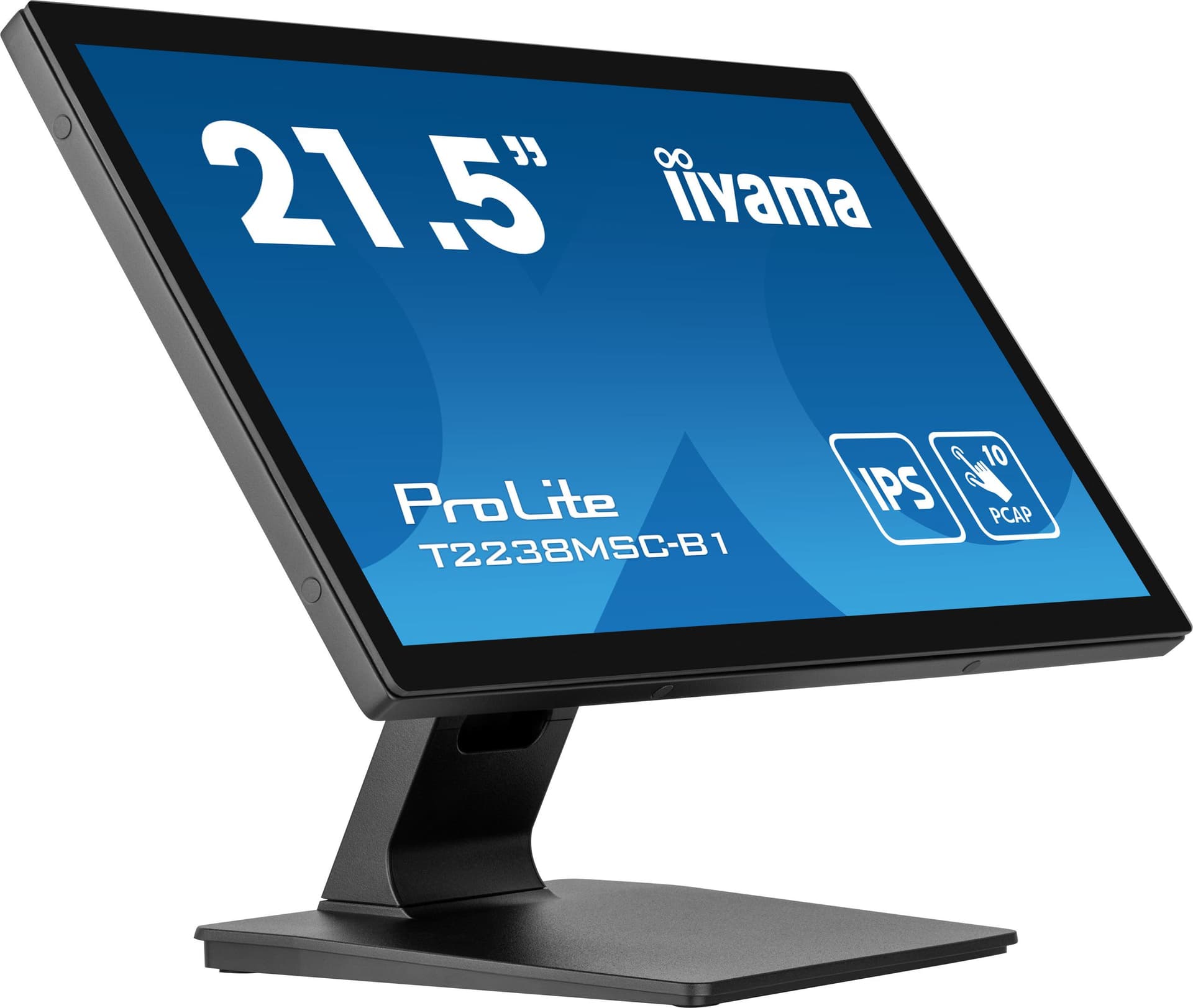 iiyama ProLite T2238MSC-B1 Monitor PC 54,6 cm [21.5] 1920 x 1080 Pixel Full HD LED Touch screen Nero (iiyama T2238MSC-B1 22' Touchscreen Monitor)