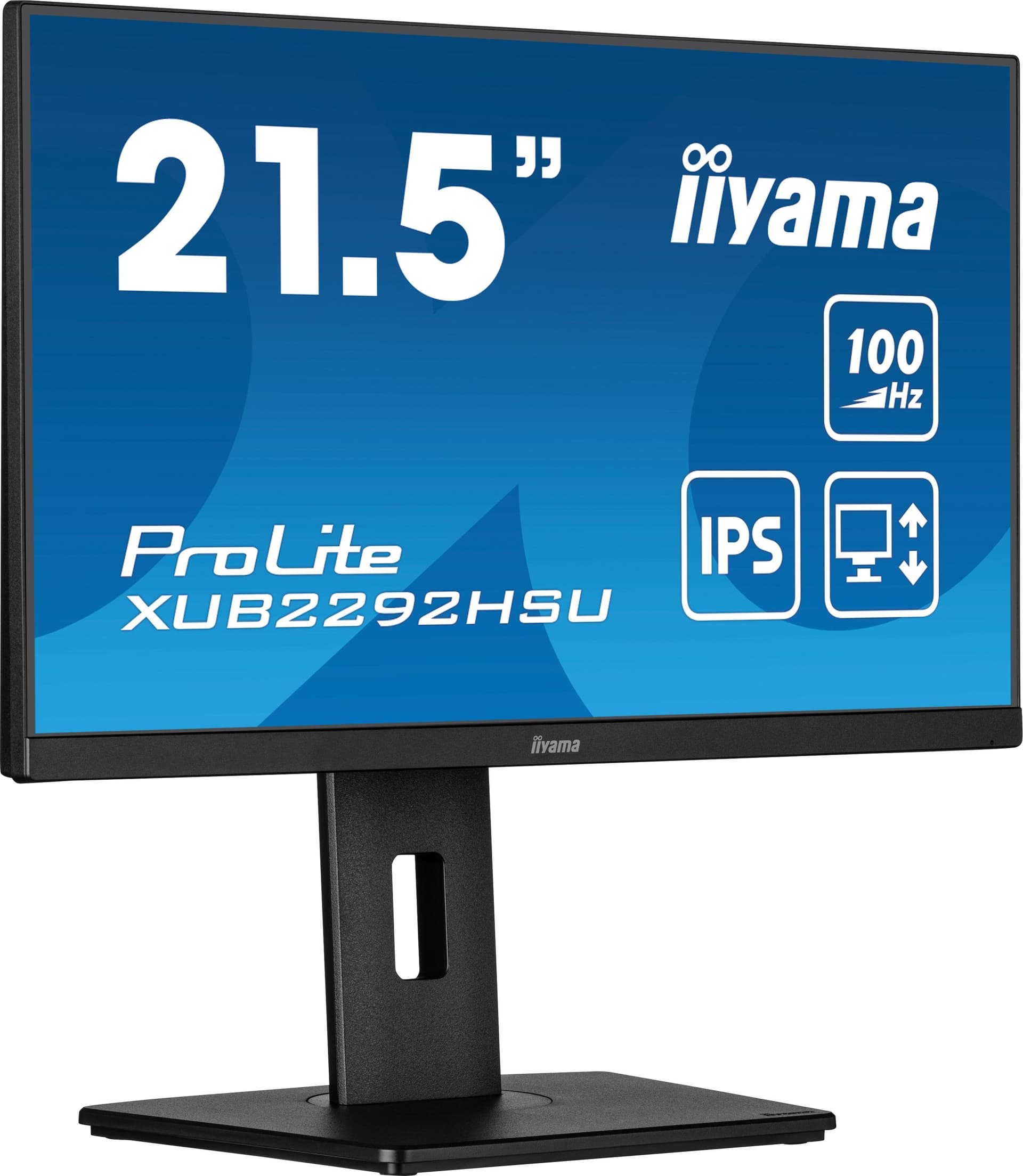 iiyama ProLite XUB2292HSU-B6 Monitor PC 54,6 cm [21.5] 1920 x 1080 Pixel Full HD LED Nero (215IN ULTRA MINCE 1920X1080 - 16:9 100HZ 04MS 1000:1 1XHDMI/1X)