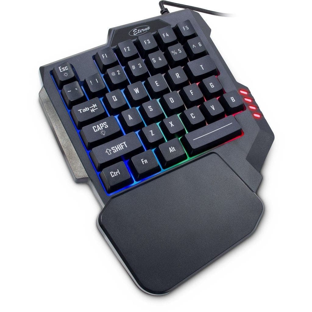 Inter-Tech KB-3035 tastiera Gaming USB QWERTY Nero (Eterno KB-3035 - tastatur)