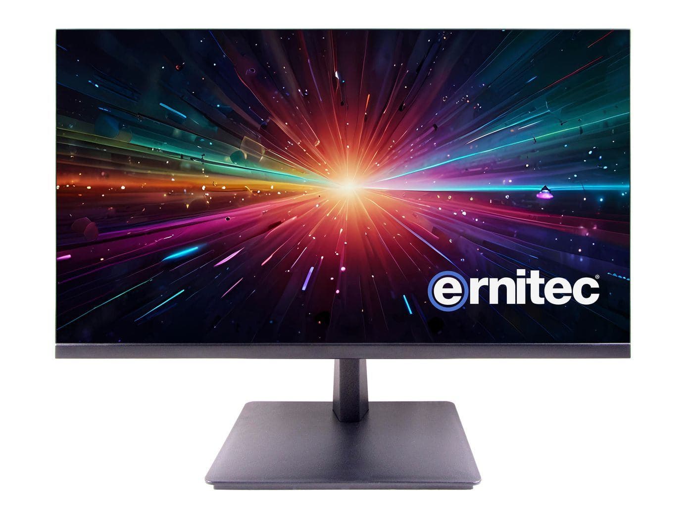 Ernitec 0070-24124-F Monitor PC 61 cm [24] 1920 x 1080 Pixel Full HD LCD Nero (24 Surveillance monitor - frameless. For 24/7 Use, - 1080P Resolution 1 x HDMI 2.0, 1 x Display Port, 2 x Speakers - Warranty: 60M)