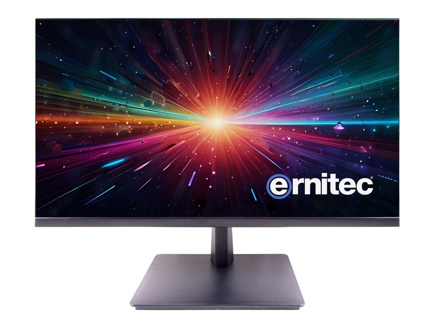 Ernitec 0070-24127-F Monitor PC 68,6 cm [27] 1920 x 1080 Pixel Full HD LCD Nero (27 Surveillance monitor - frameless for 24/7 Use, 1080P - Resolution 1 x HDMI 2.0, 1 x VGA , 2 x Speakers - Warranty: 60M)