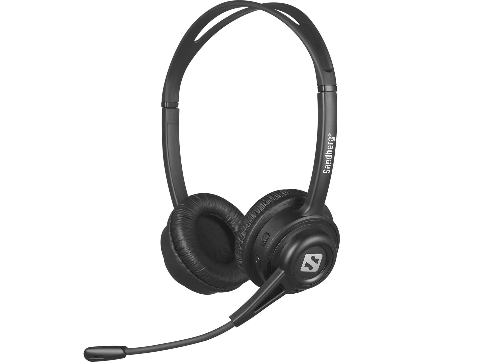 Sandberg 126-43 cuffia e auricolare Wireless A Padiglione Musica/Giornaliera Bluetooth Nero (Wireless Call Headset - Bluetooth Call Headset - Warranty: 60M)