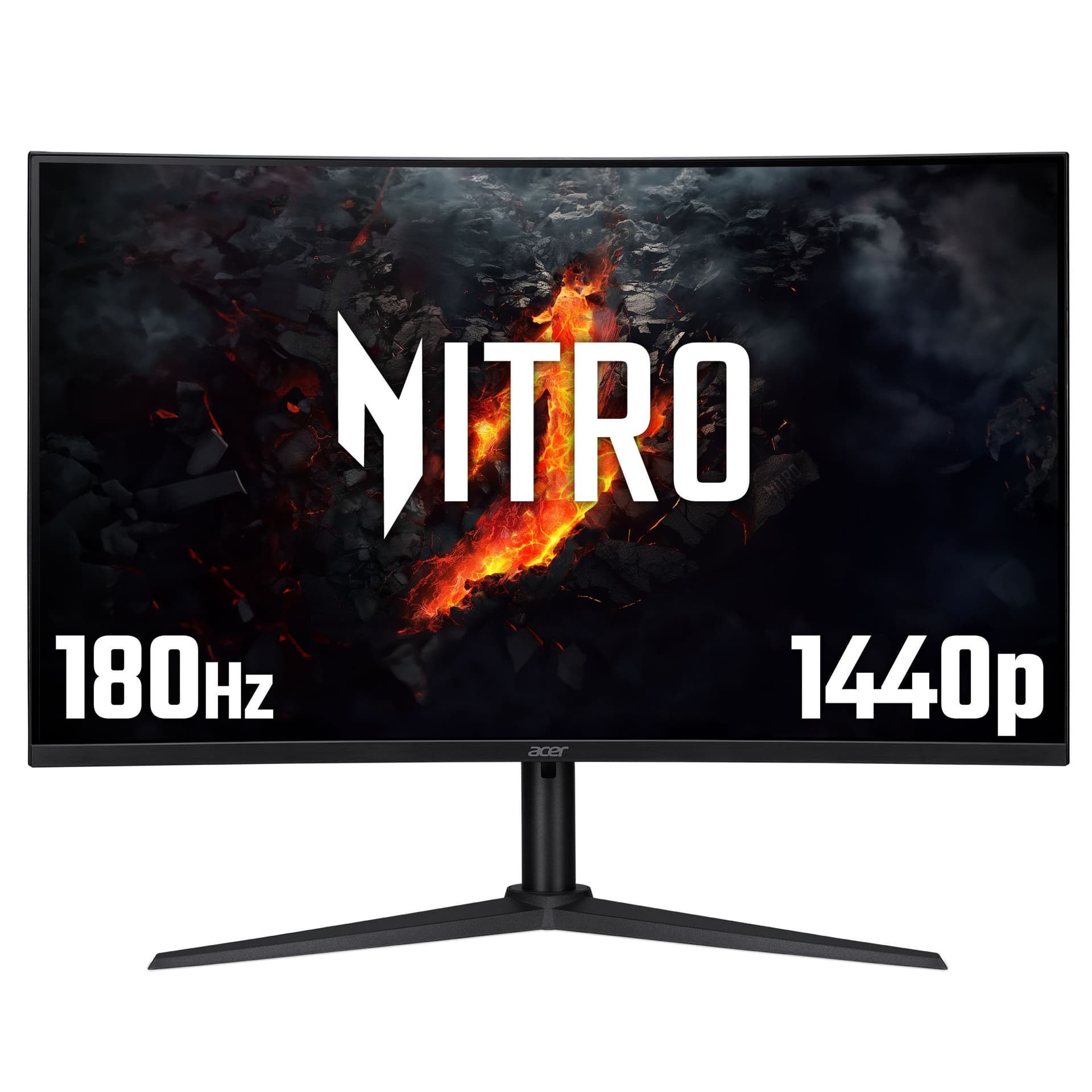 Acer NITRO XZ2 XZ322QUV3 Monitor PC 80 cm [31.5] 2560 x 1440 Pixel Quad HD LED Nero (NITROXZ322QUV3BMIIPHX 31.5IN CRV QHD)
