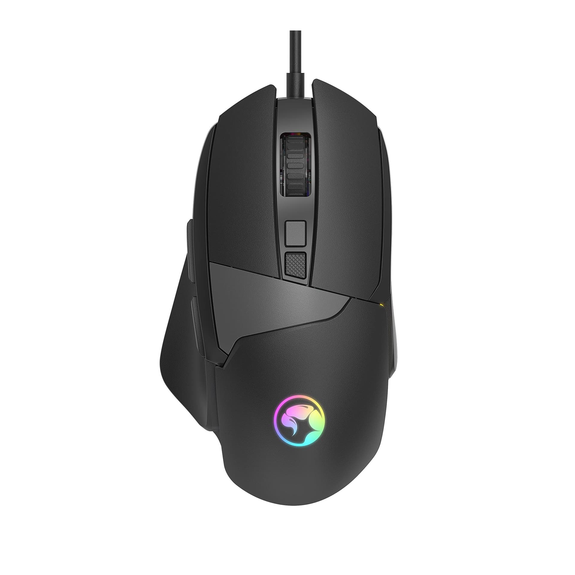 Marvo M411 Duke 60 mouse Gaming USB tipo A Ottico (Marvo Scorpion M411 Duke 60 USB RGB Programmable Gaming Mouse [Black])